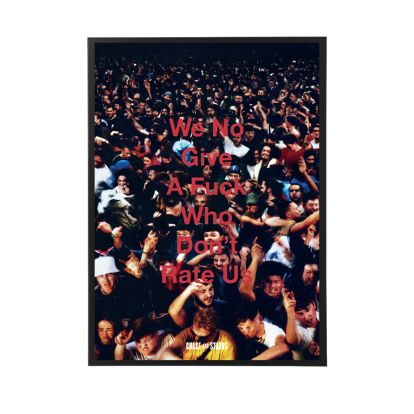 Chase and Status: We No Give a F*ck Framed Print - Album Artwork